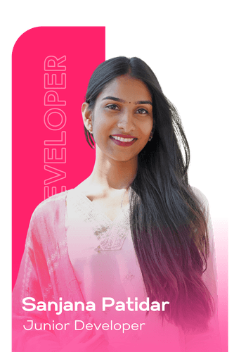 Sanjana — Web Developer